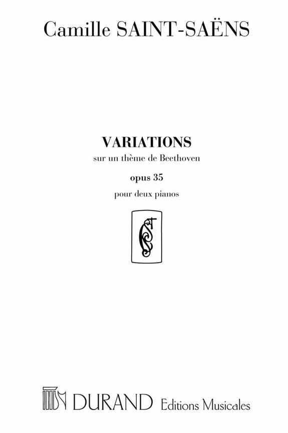 Variations Theme Beethoven Op 35 2 Pianos